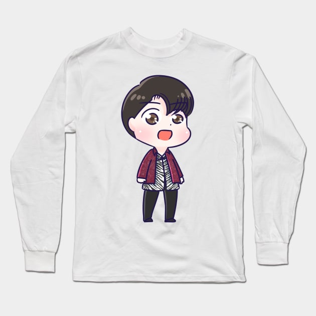 Jungkook Fake Love Long Sleeve T-Shirt by Oricca